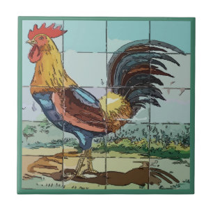 Tupp Tile Mural Kakelplatta
