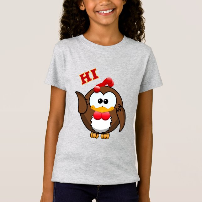 tupp uggla t shirt (Framsida)