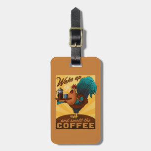Tupp - Vakna och blötlägga kaffet Bagagebricka