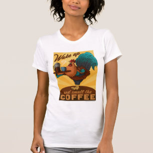Tupp - Vakna och blötlägga kaffet T-shirt