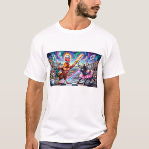 Tupp vs tjur En psykedelisk strid T Shirt