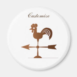 Tupp Weathervane Thunder_Cove Magnet