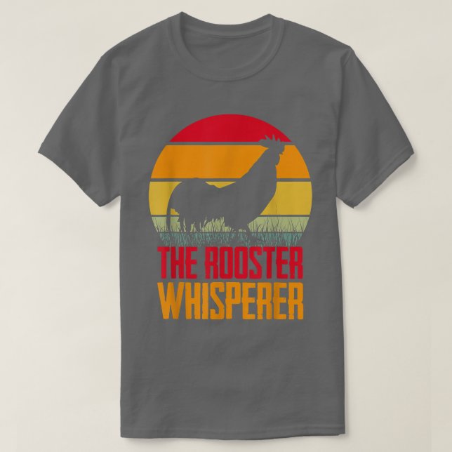 Tupp Whisperer Farm Tupp Chicken Älskare Farme T Shirt (Design framsida)