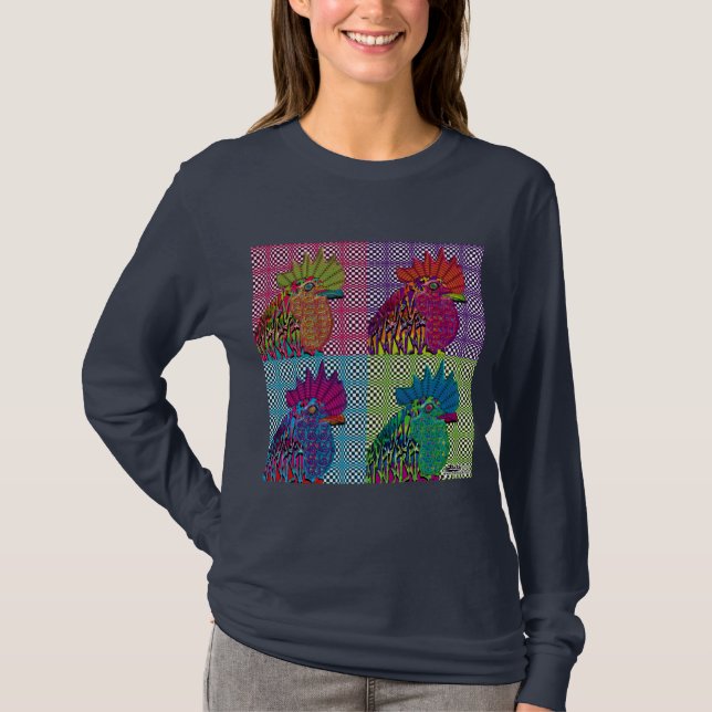 Tuppar Borta Psycho T-shirt (Framsida)