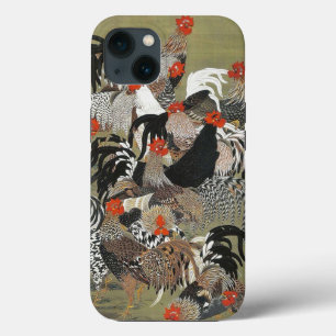Tuppar Hen Illustration av Ito Jakuchu