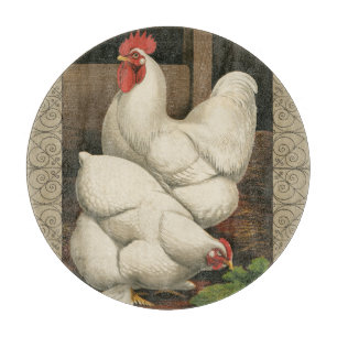 Tuppar & Hen utanför Hen House med vit Gräns