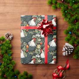 Tuppar i Grönten Garden William Morris Stil Presentpapper