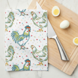 Tuppar och Hens Towel Kökshandduk