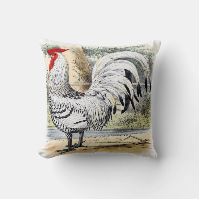 Tuppbrytningen kudder sommarhusdekoren kudde (Framsida)