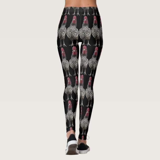 Tuppdamasker Leggings (Baksida)