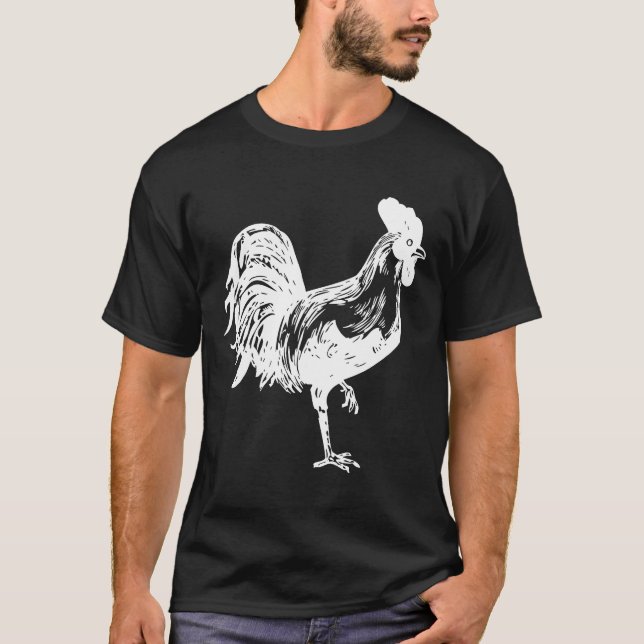 Tuppdesign för gårdsplan t shirt (Framsida)