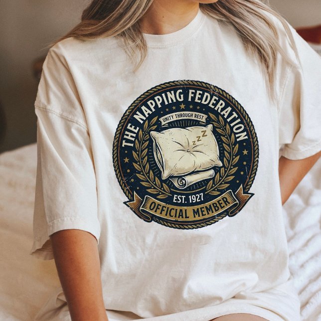 Tuppfederation officiell medlemskudde t shirt (Skapare uppladdad)