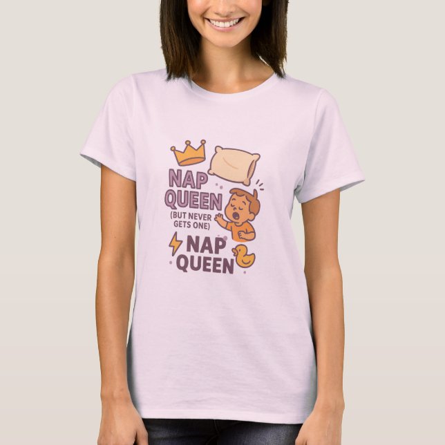 Tuppikung (Men Får Aldrig En) T Shirt (Framsida)