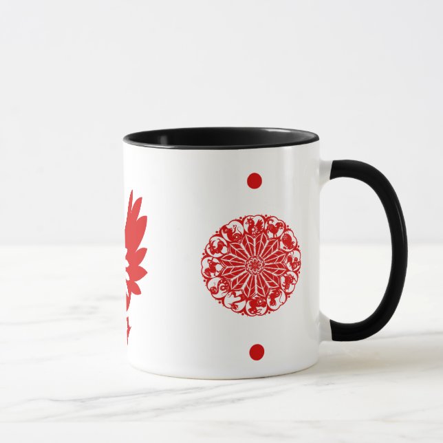 TUPPILLUSTRATION FÖR ZODIAC PAPERCUT MUGG (Höger)