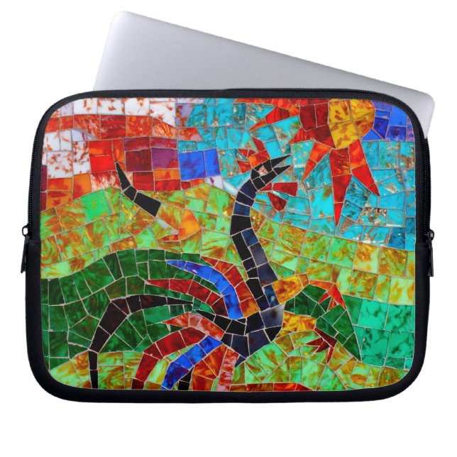 Tuppmosaik - Murano italien Laptop Sleeve (Framsidan)