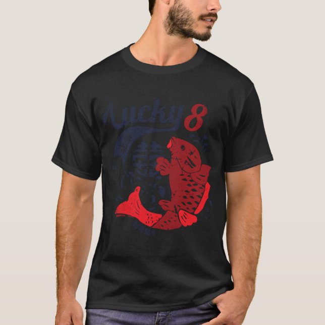 Tur 8 Fisk T Shirt (Framsida)