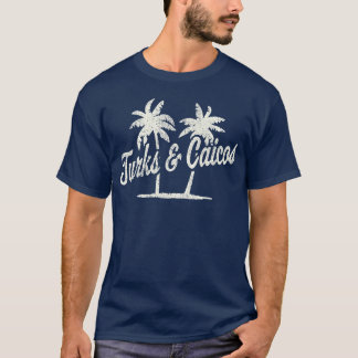 Tur And Caicos 70Tals Palmrees pojke T Shirt