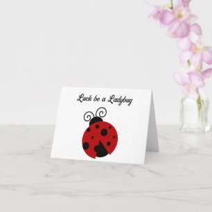 Tur är en Insekt för Ladybug Cute Tecknad Kort