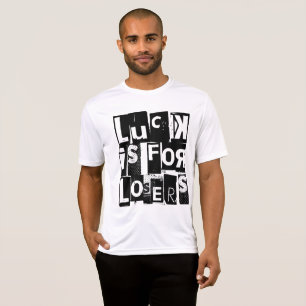 Tur är för Losers Funny Quote Black Typography T Shirt