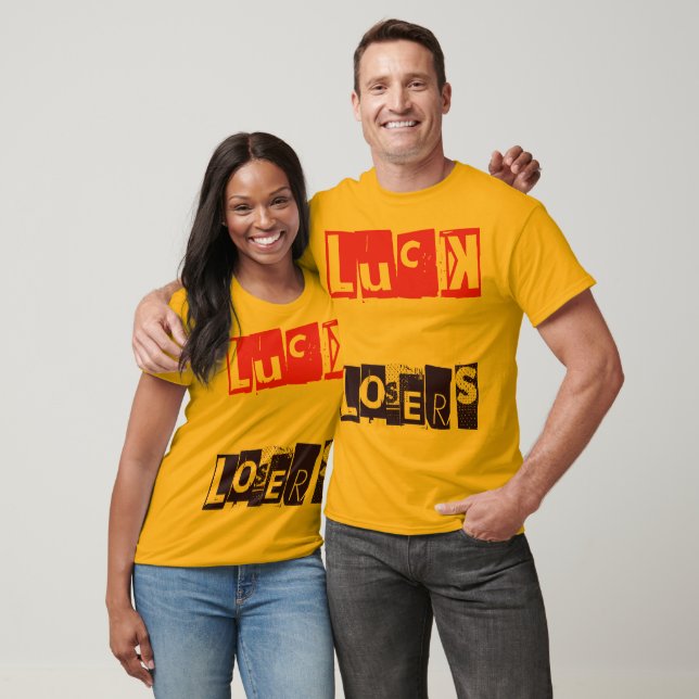 Tur är för Losers Funny Quote Typography T Shirt (Unisex)