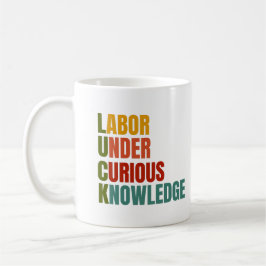 Tur. Arbetskraft under Nyfiken kunskap Kaffemugg