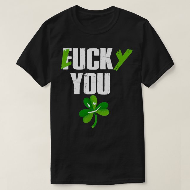 Tur att du Eff You St T Shirt (Design framsida)
