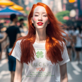 Tur att du kommer att hitta var 4 Löv Klöver växer T Shirt