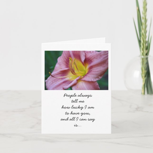 Tur att ha ditt blommigt-kort tack kort (Framsida)