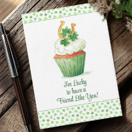 Tur att ha en vän som du St patrick's day Kort