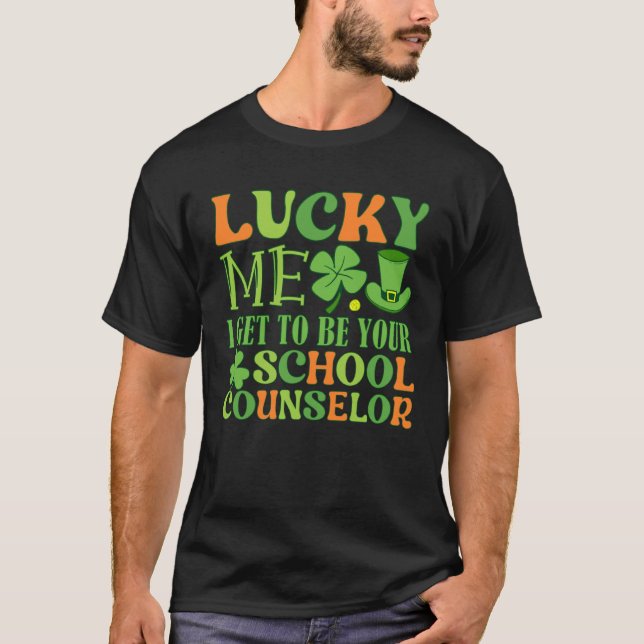 Tur att jag får vara din skolsökväg St Patrick T Shirt (Framsida)