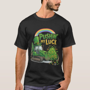 Tur Att Min Lycka Shamrock Irländsk Bygg St Patr T Shirt