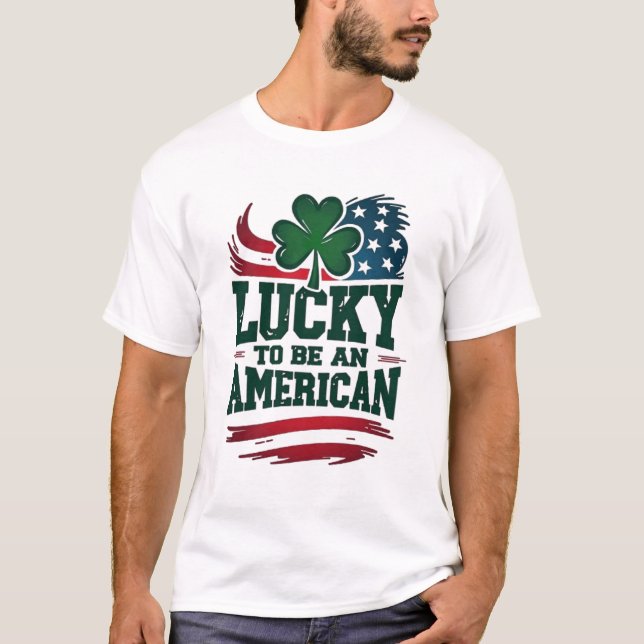 tur att vara amerikain t shirt (Framsida)