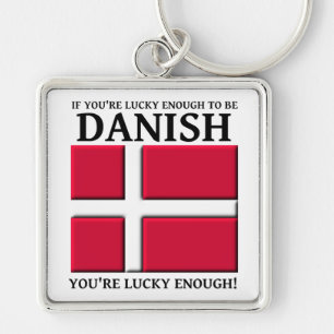 Tur att vara dansk nyckelring