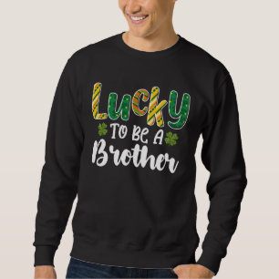 Tur att vara en bror Familj St Patrick's Day Lång Ärmad Tröja