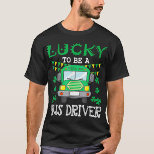 Tur att vara en Buss-chaufför i St patrick's day T Shirt
