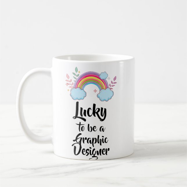 Tur att vara en grafisk designer Mugg (Vänster)