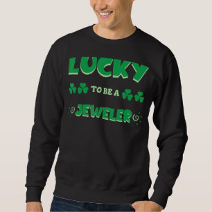 Tur att vara en judisk St patrick's day Lång Ärmad Tröja