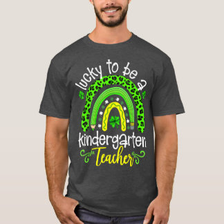 Tur att vara en Kindergarten-lärare Rainbow St Pat T Shirt
