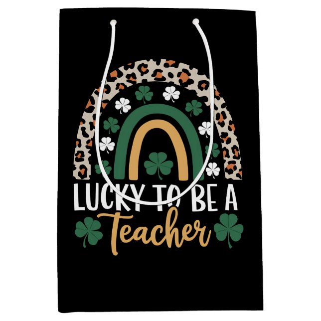 Tur att vara en lärare regnbåge St Patrick's Day (Framsidan)
