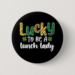 Tur att vara en lunchdam skola St Patrick's Day Knapp