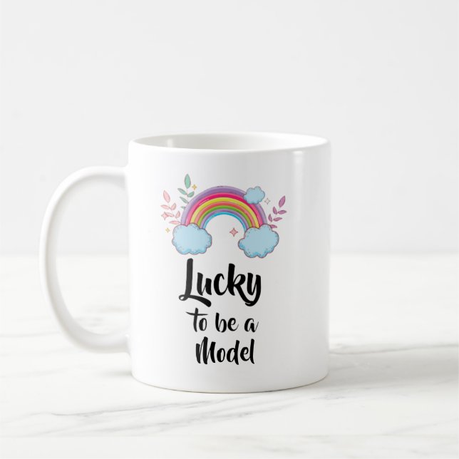 Tur att vara en modellmugg kaffemugg (Vänster)