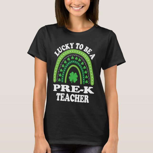 Tur att vara en St patricks day för förskolelärare T Shirt (Framsida)