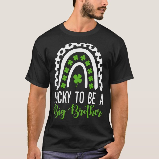 Tur att vara en storebror St. Patrick Dag-Gender T Shirt (Framsida)