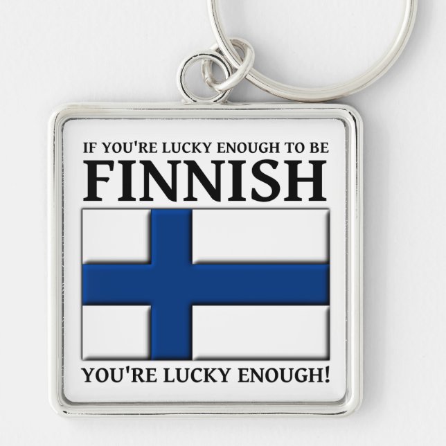 Tur att vara finsk nyckelring (Framsidan)