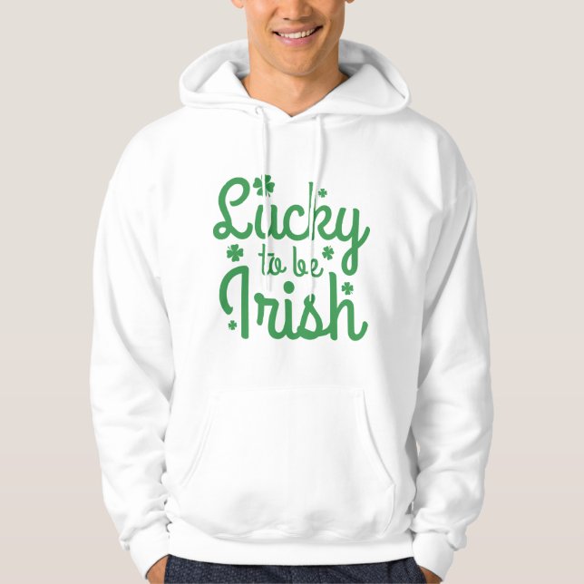 Tur att vara irländare hoodie (Framsida)