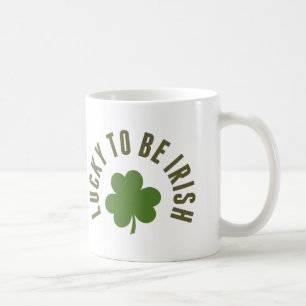 Tur att vara irländare kaffemugg