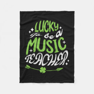 Tur att vara musiklärare fleecefilt