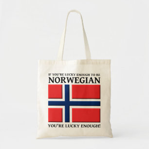 Tur att vara norsk bag tygkasse
