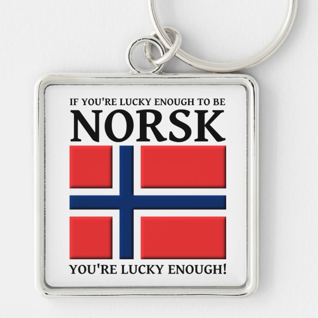 Tur att vara Norsk Nyckelring (Framsidan)