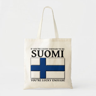 Tur att vara sverigefinsk totebag tygkasse